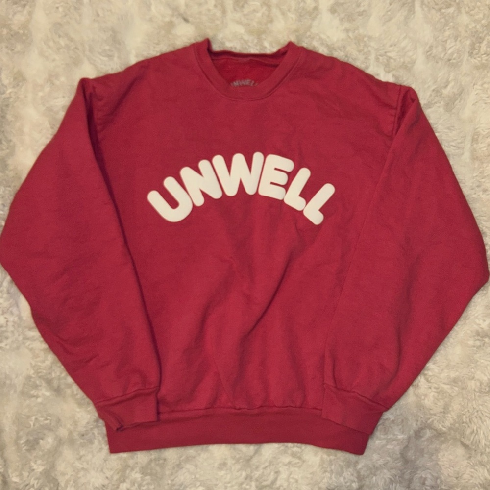 Unwell Barstool Crewneck Hoodie